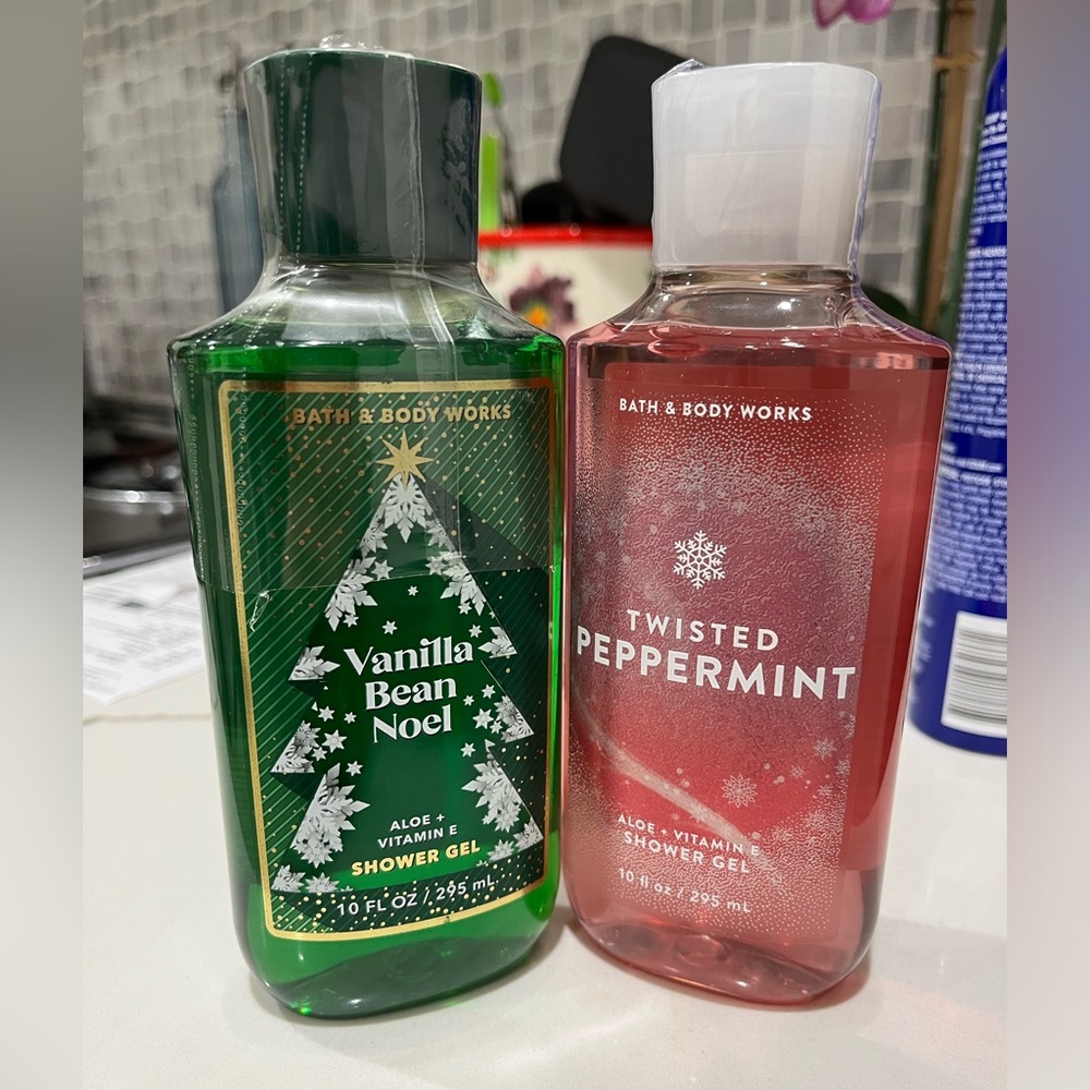 Bath & Body Works Christmas Body Washes